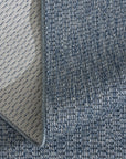 Giza 727 Mavi Hasır Dokulu Modern Sisal Halı