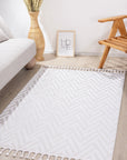 Aspen 155 Krem Modern Yumuşak Mimimalist Halı