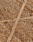 Svara 012 Kahve Gerçek Jüt Natürel El Dokuması Halı