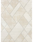 Aspen 158 Krem Gri Modern Yumuşak Mimimalist Halı