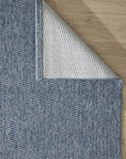 Giza 727 Mavi Hasır Dokulu Modern Sisal Halı