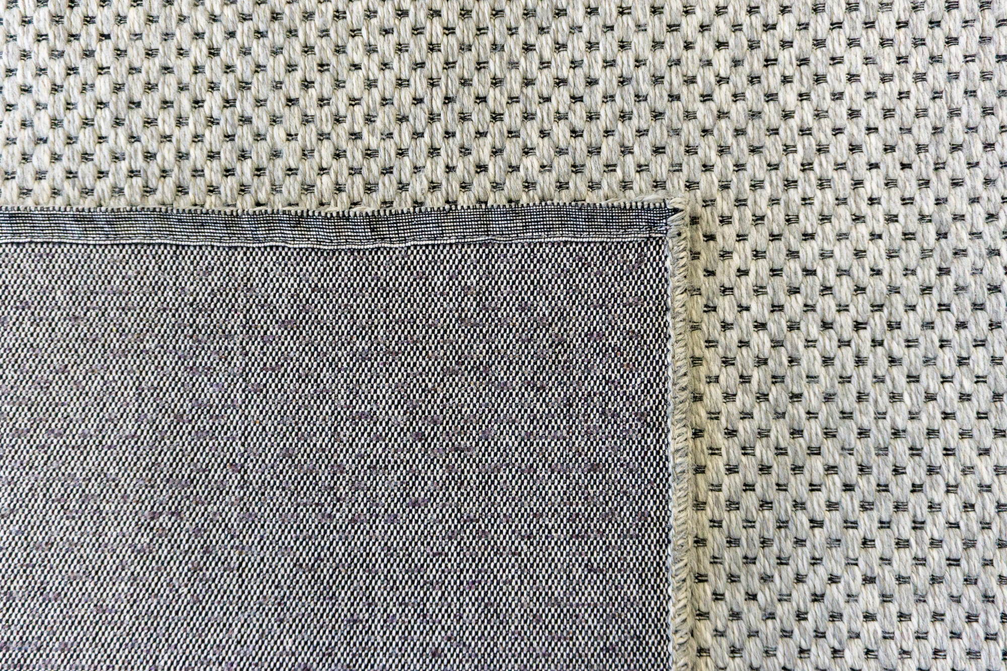 Bali 051 Gri Doğal Pamuk Yumuşak Yıkanabilir Halı