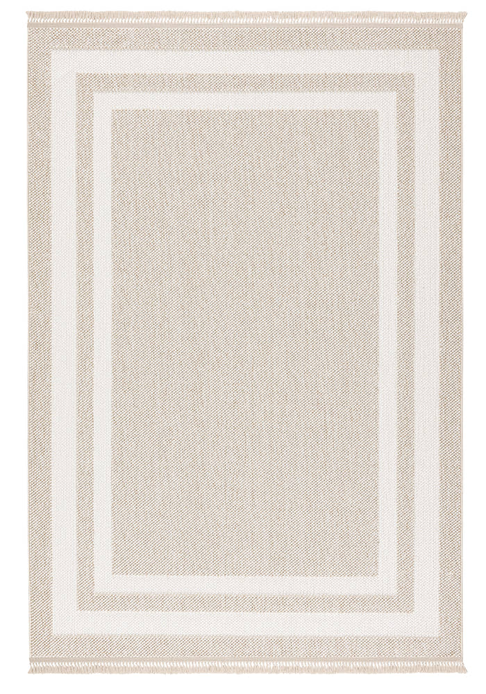 Berlin 253 Vizon Krem Yumuşak Salon Halısı