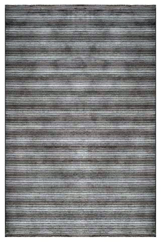 Elya 621 Gri Makinede Yıkanabilir Kaymaz Taban Kilim Halı