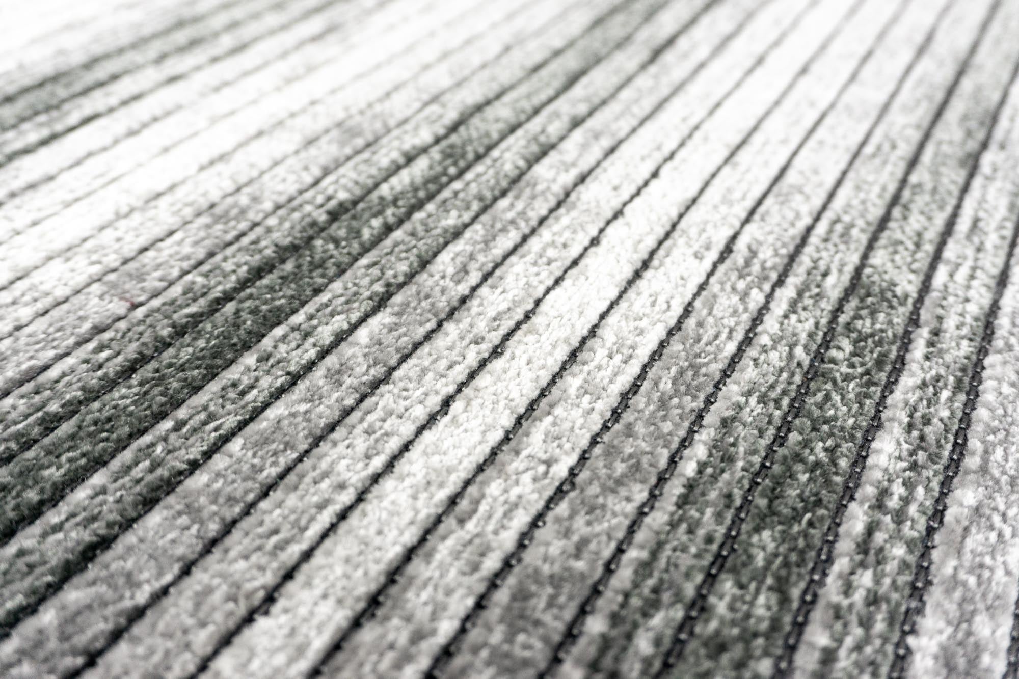 Elya 621 Gri Makinede Yıkanabilir Kaymaz Taban Kilim Halı