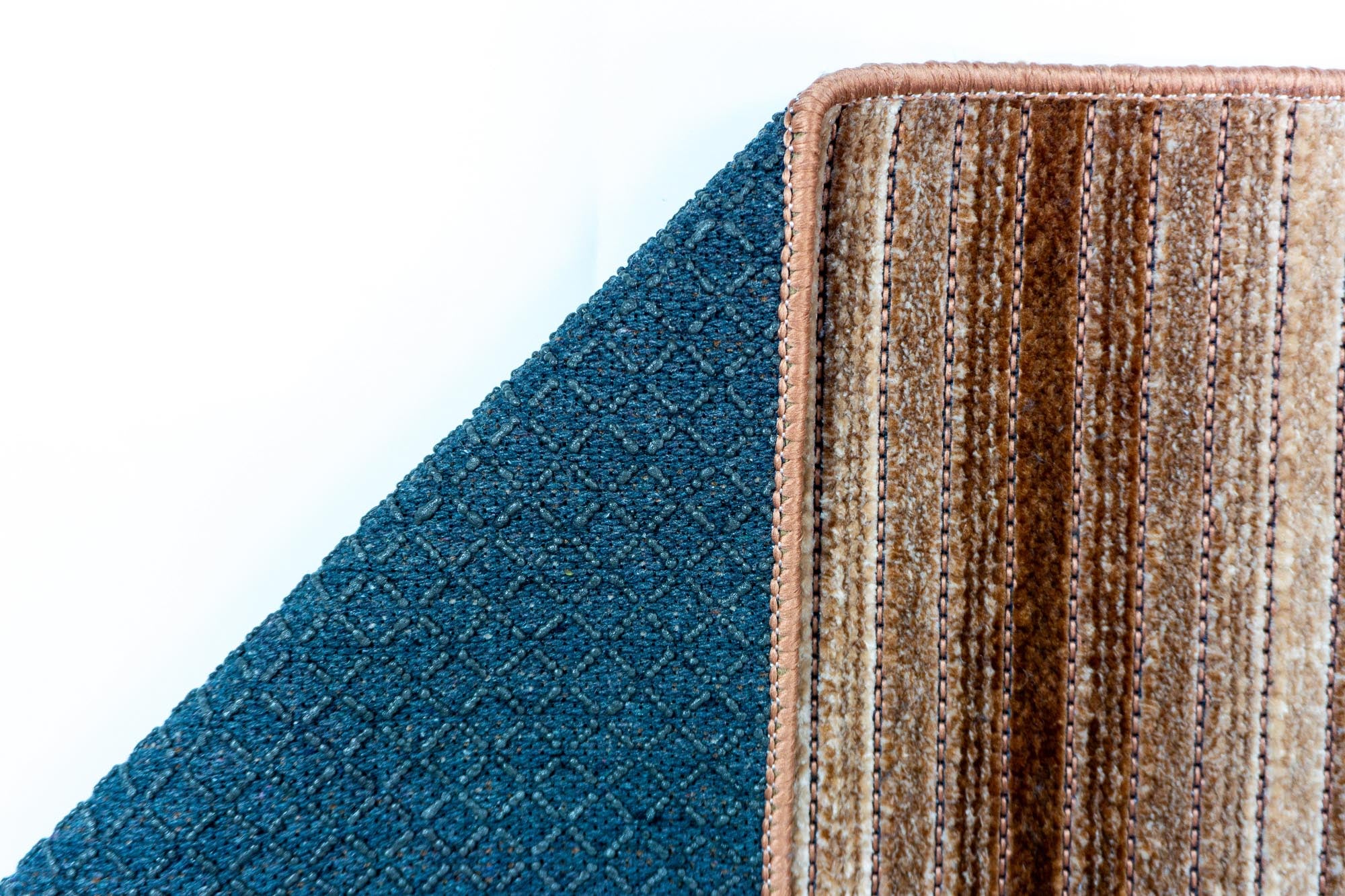 Elya 621 Taba Makinede Yıkanabilir Kaymaz Taban Kilim Halı