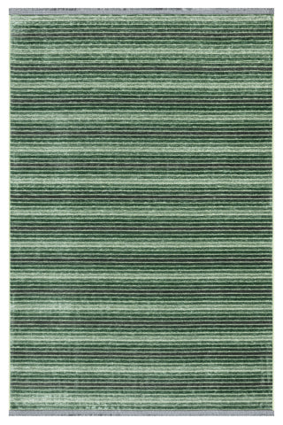 Elya 621 Yeşil Makinede Yıkanabilir Kaymaz Taban Kilim Halı