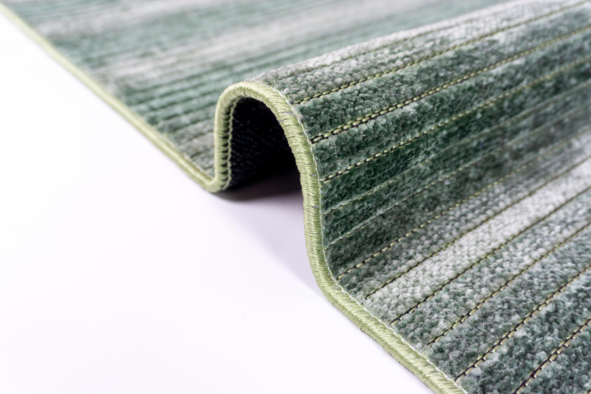 Elya 621 Yeşil Makinede Yıkanabilir Kaymaz Taban Kilim Halı