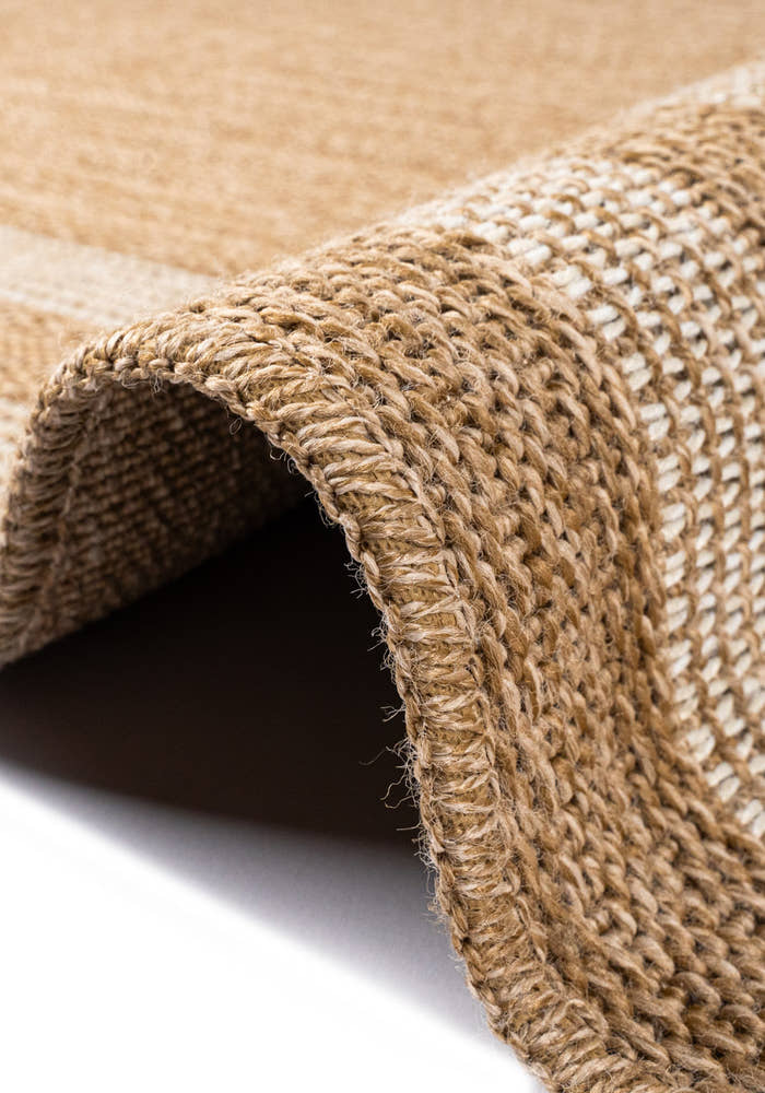 Giza 717 Beyaz Hasır Dokulu Modern Sisal Halı