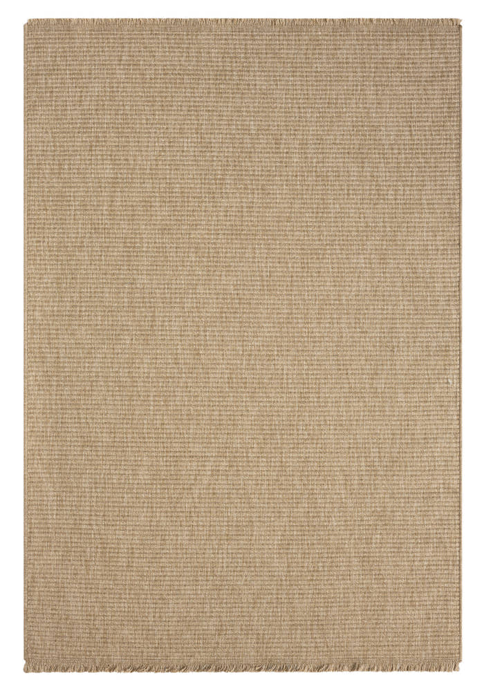 Giza 721 Bej Hasır Dokulu Sisal Kesme Halı