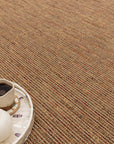 Giza 722 Kahve Multi Hasır Dokulu Modern Sisal Kesme Halı