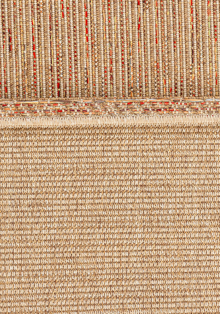 Giza 722 Kahve Multi Hasır Dokulu Modern Sisal Kesme Halı