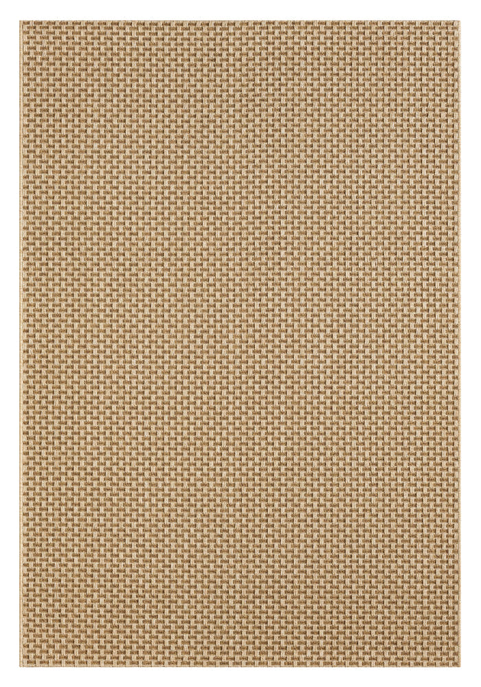 Giza 723 Kahve Hasır Dokulu Modern Sisal Kesme Halı