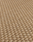 Giza 723 Kahve Hasır Dokulu Modern Sisal Kesme Halı