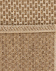 Giza 723 Kahve Hasır Dokulu Modern Sisal Kesme Halı