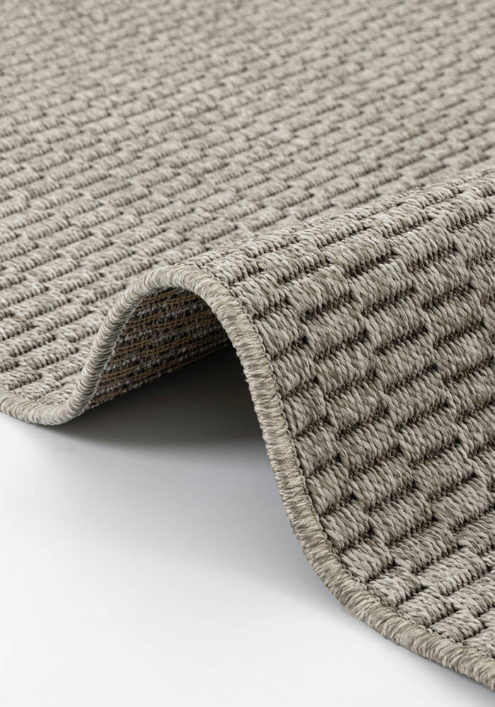 Giza 724 Gri Hasır Dokulu Modern Sisal Kesme Halı