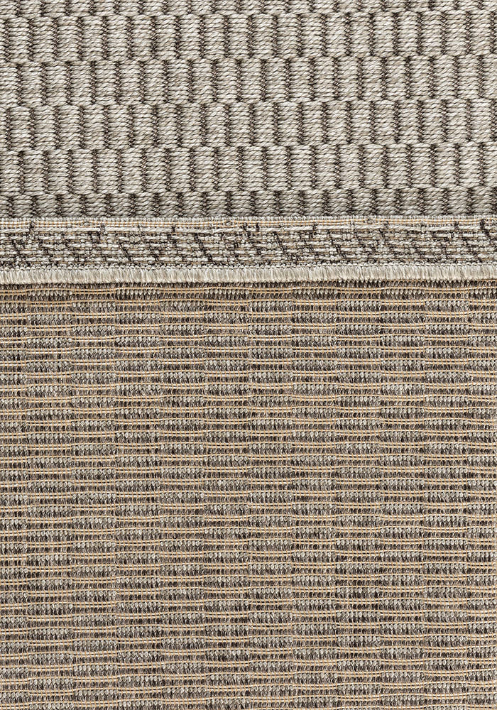 Giza 724 Gri Hasır Dokulu Modern Sisal Kesme Halı
