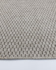 Giza 724 Gri Hasır Dokulu Modern Sisal Kesme Halı