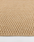 Giza 724 Kahve Hasır Dokulu Modern Sisal Kesme Halı
