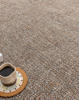 Giza 726 Multi Gri Hasır Dokulu Modern Sisal Kesme Halı