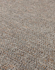 Giza 726 Multi Gri Hasır Dokulu Modern Sisal Kesme Halı