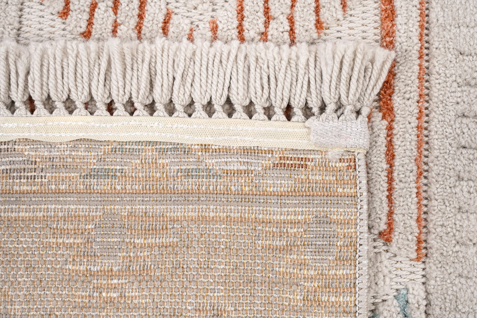 Lizbon 845 Renkli Gri Geometrik Kesme Halı