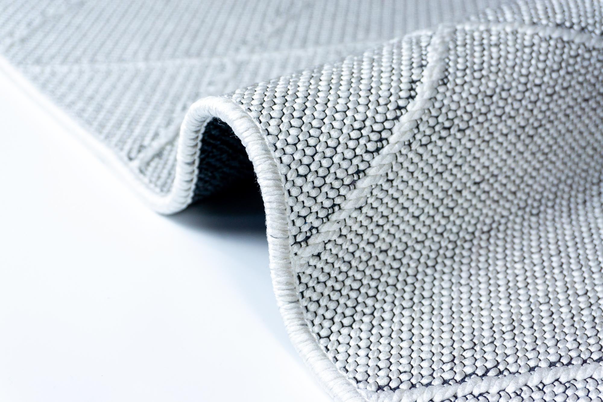 Mila 421 Krem Makinede Yıkanabilir Kaymaz Taban Kilim Halı