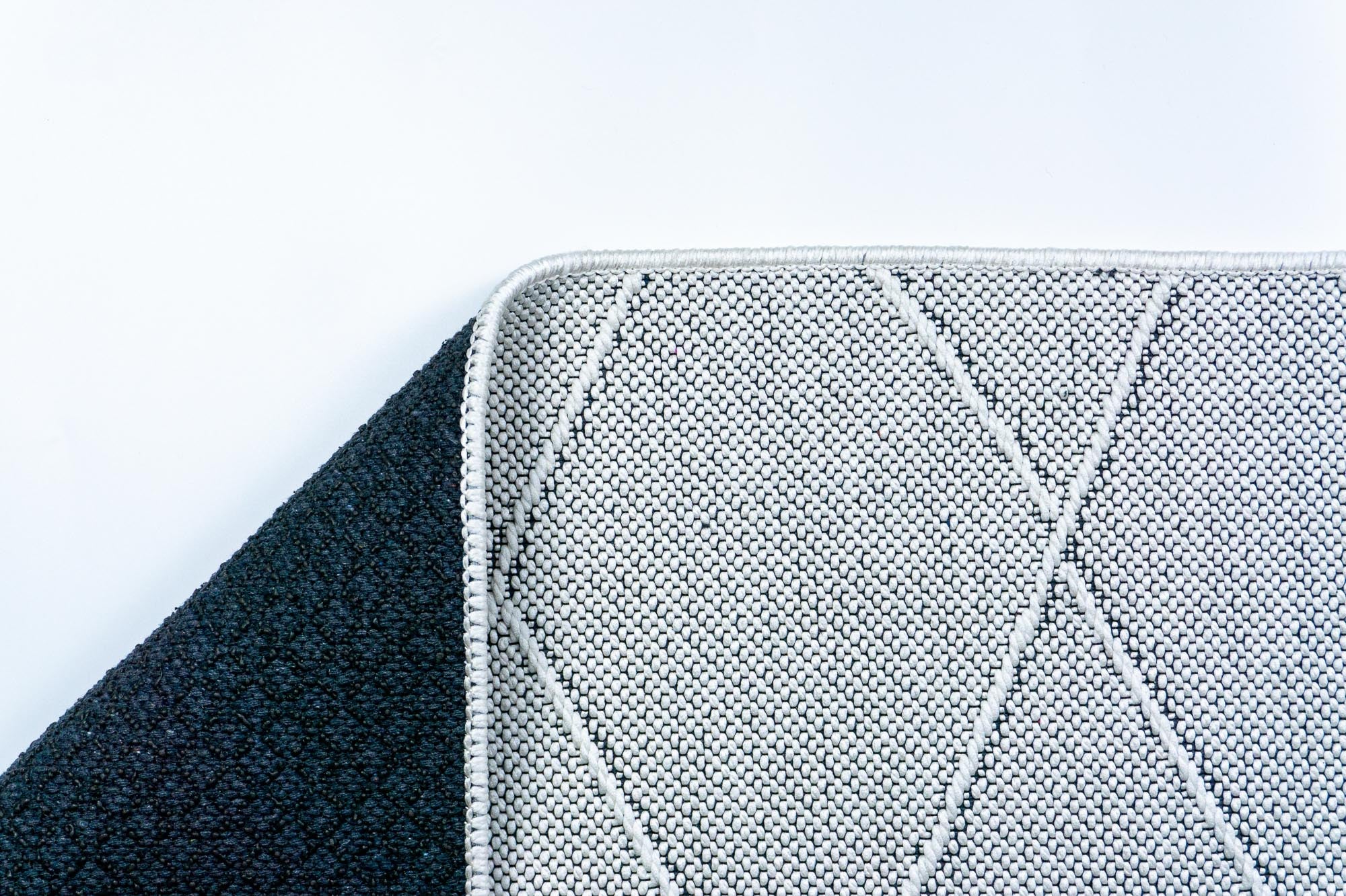 Mila 421 Krem Makinede Yıkanabilir Kaymaz Taban Kilim Halı