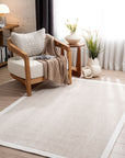 Santorini Soft 125 Vizon Ekru Yumuşak Sisal Halı