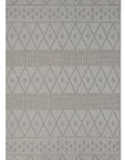 Nepal 422 Gri Modern Sisal Kesme Halı