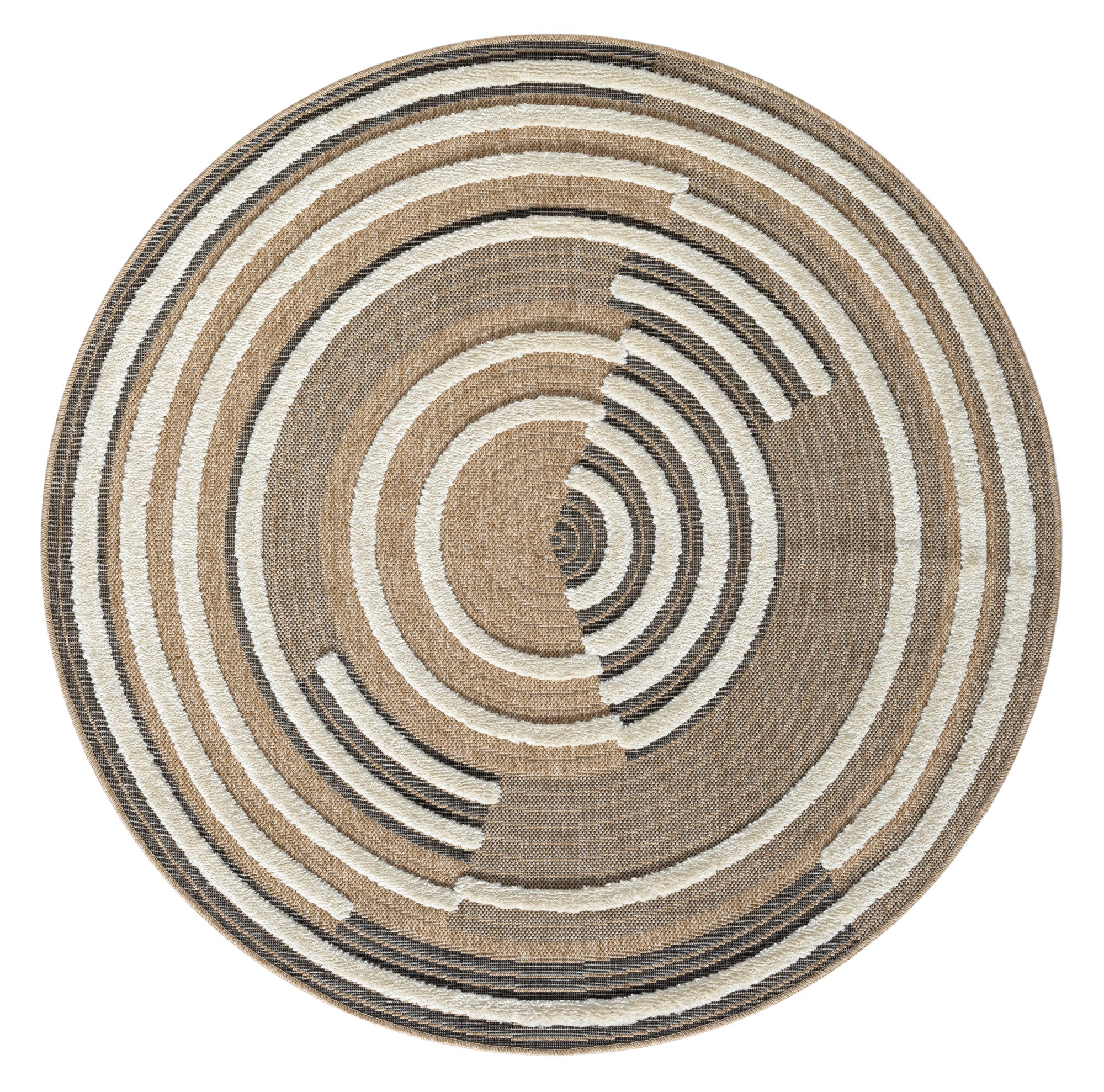 Sahra 229 Siyah Oval Yuvarlak Antre ve Mutfak Halısı