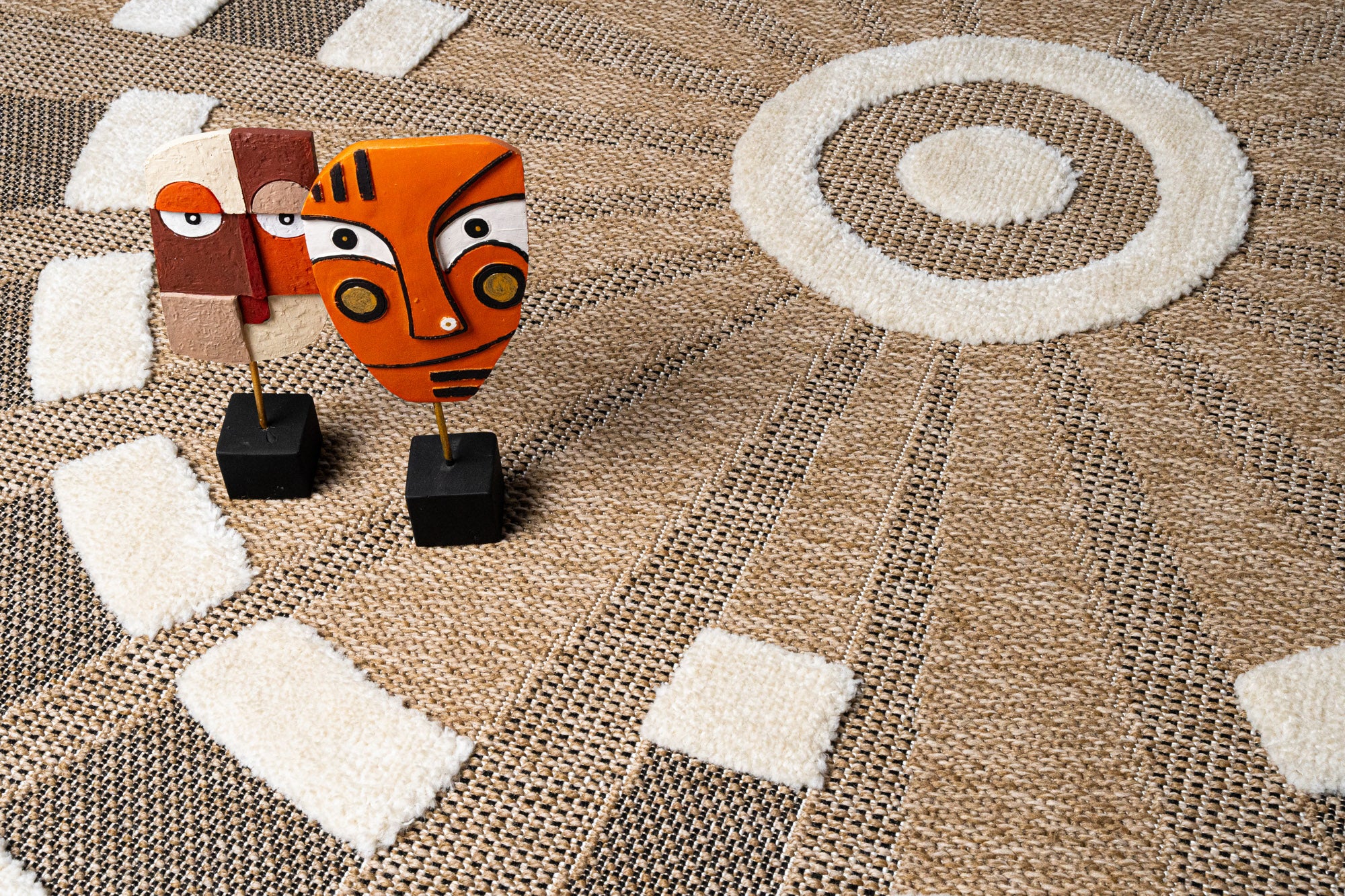 Sahra 232 Siyah Oval Yuvarlak Antre ve Mutfak Halısı