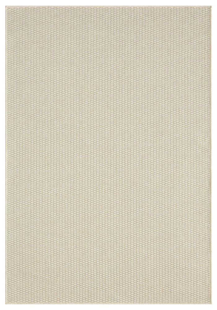 Santorini 112 Krem Minimalist Sisal Kesme Halı