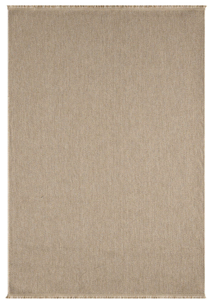 Santorini 114 Bej Hasır Görünümlü Sisal Kesme Halı