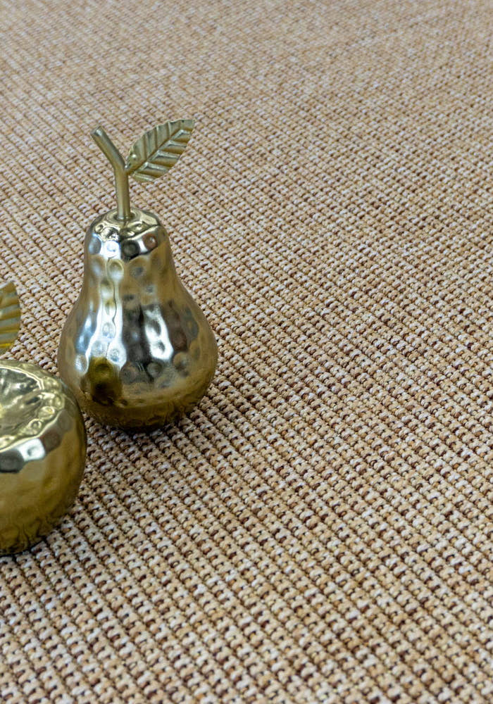 Santorini 114 Bej Hasır Görünümlü Sisal Kesme Halı