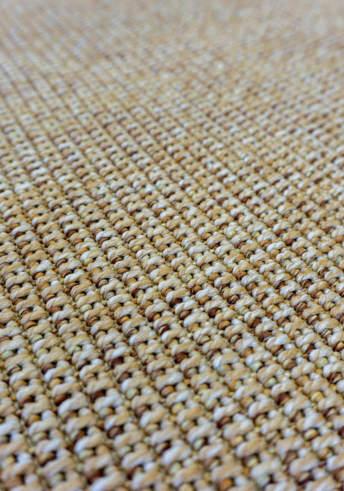 Santorini 114 Bej Hasır Görünümlü Sisal Kesme Halı