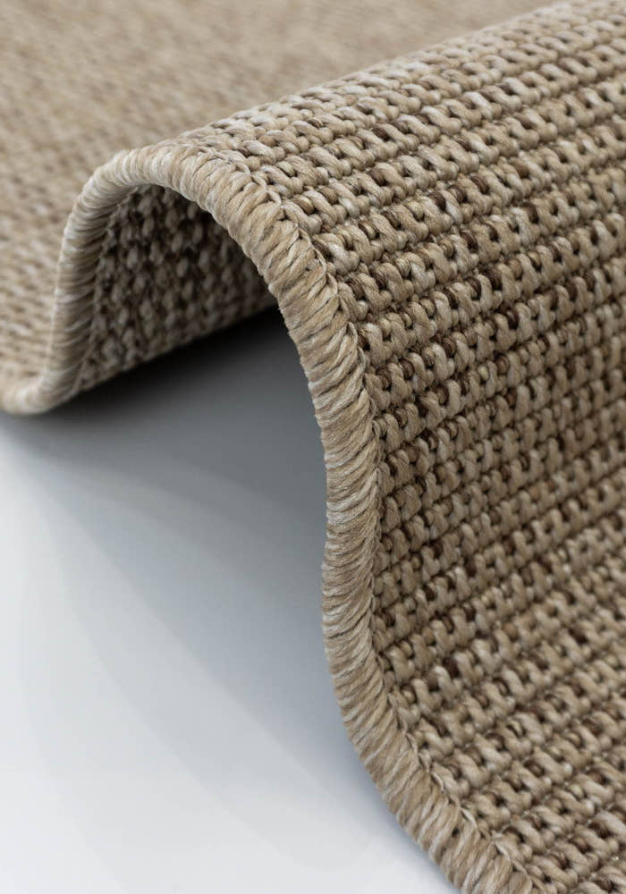 Santorini 114 Bej Hasır Görünümlü Sisal Kesme Halı