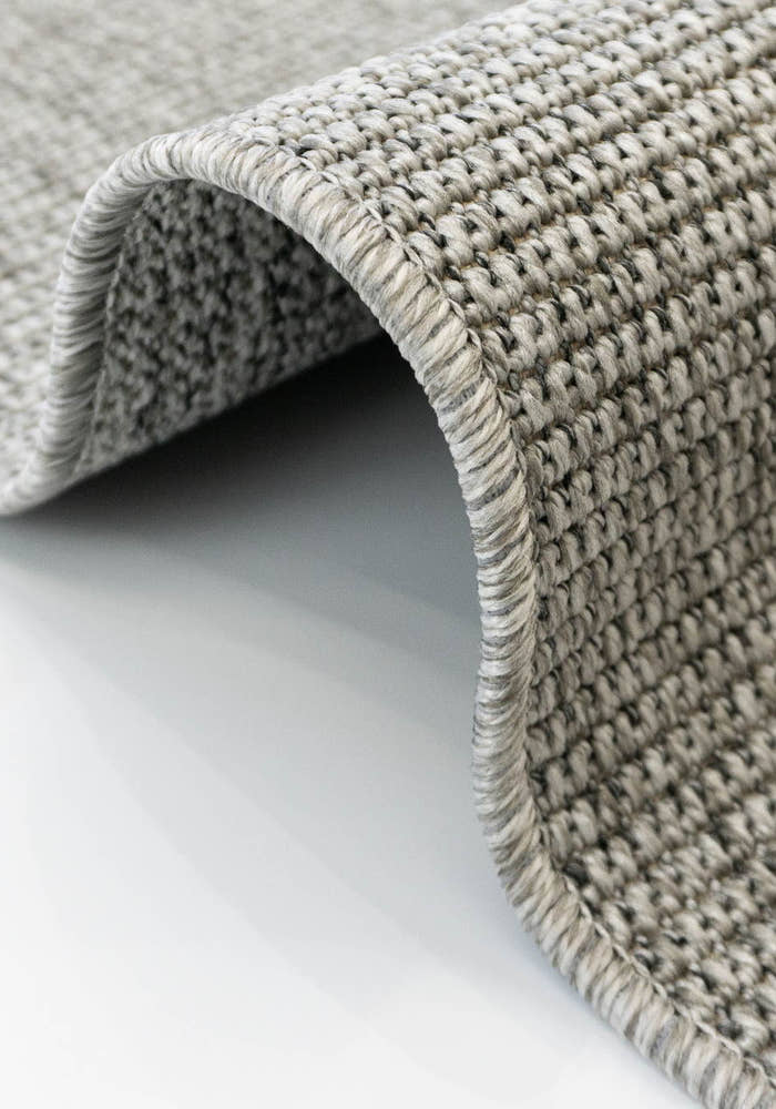 Santorini 114 Gri Hasır Görünümlü Sisal Kesme Halı