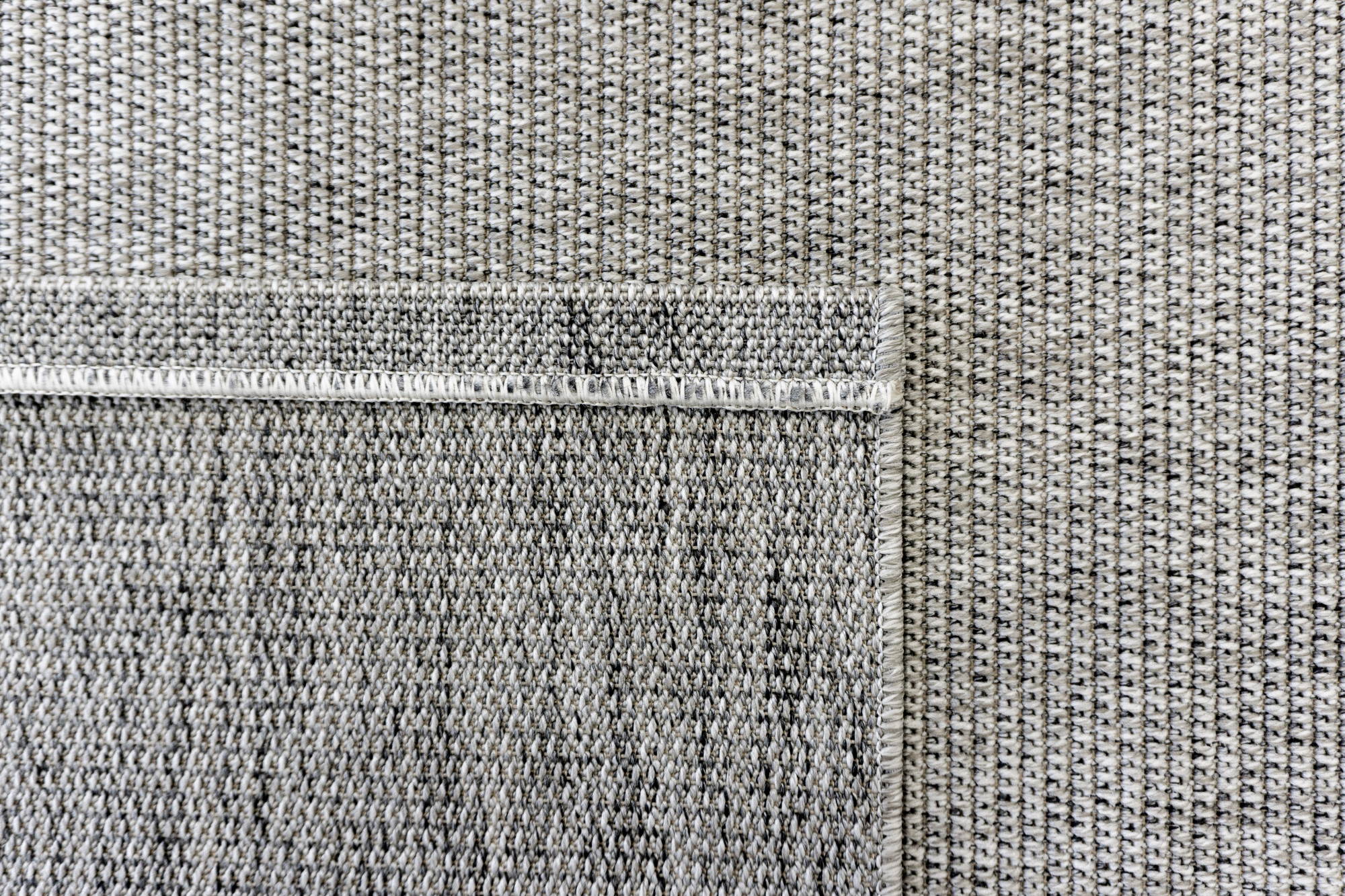 Santorini 114 Gri Hasır Görünümlü Sisal Kesme Halı