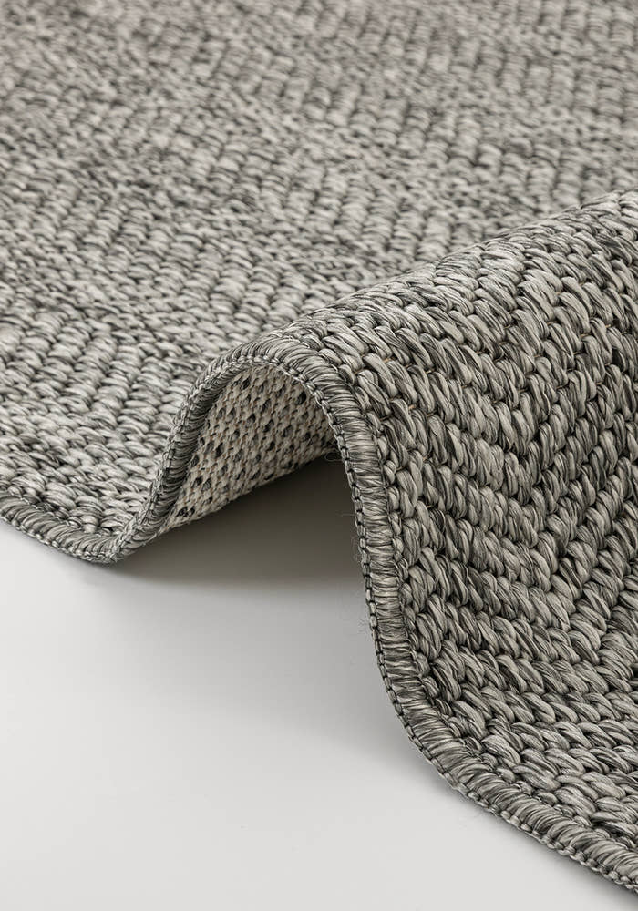 Santorini 116 Antrasit Hasır Görünümlü Sisal Halı