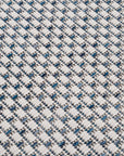 Santorini 120 Ekru Lacivert Bordür Desenli Sisal Halı