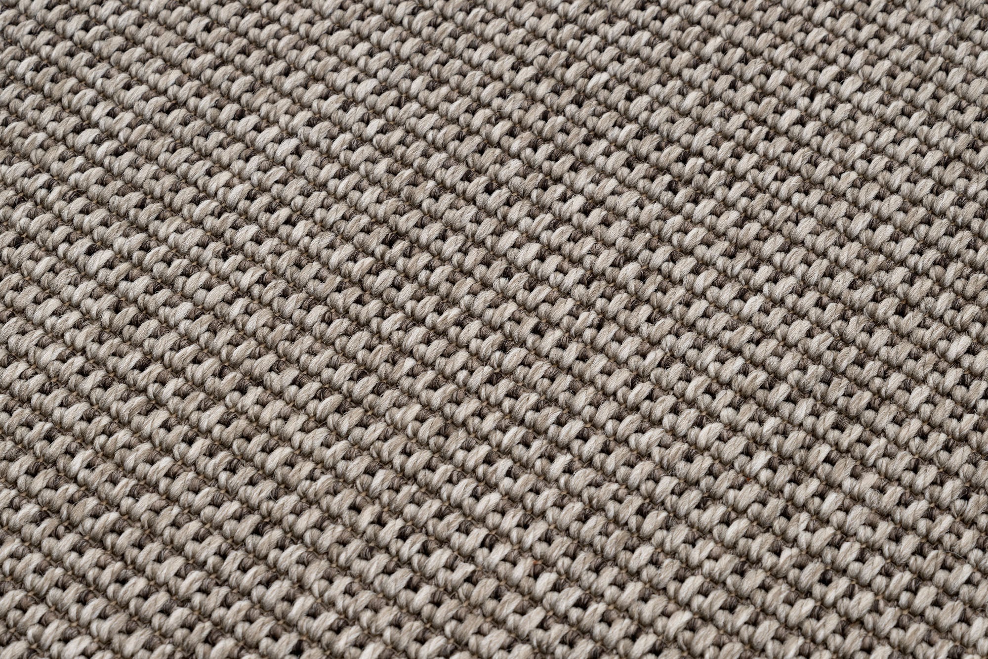 Verona 125 Gri Sisal Halı Siyah Turuncu Çift Bordürlü