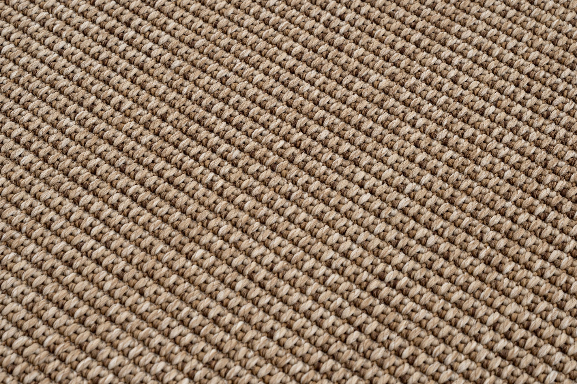 Verona 125 Kahve Sisal Halı Vizon Sarı Çift Bordürlü