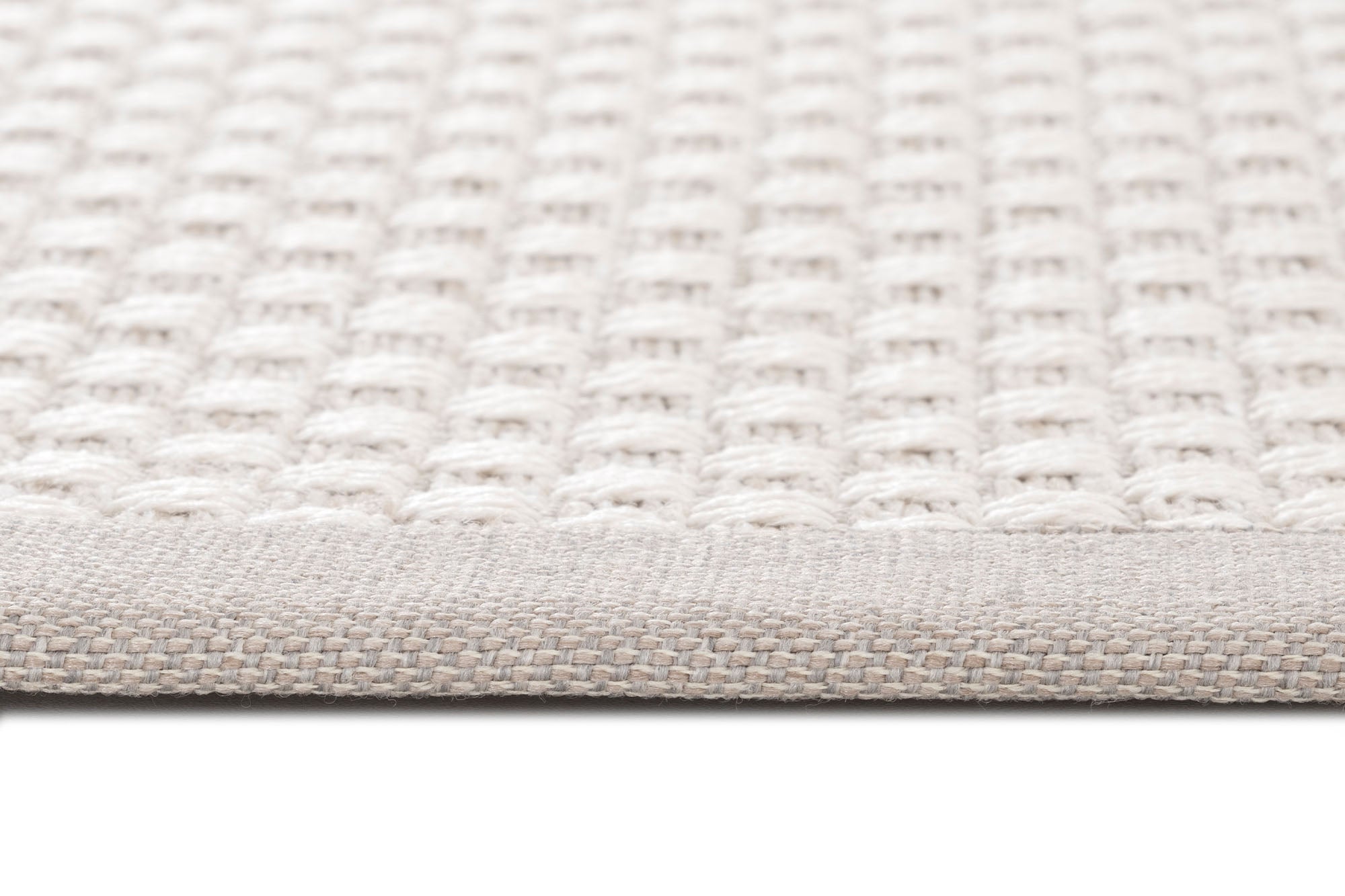 Verona 134 Krem Sisal Halı Krem Bordürlü