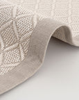 Verona 141 Krem Sisal Halı Krem Bordürlü