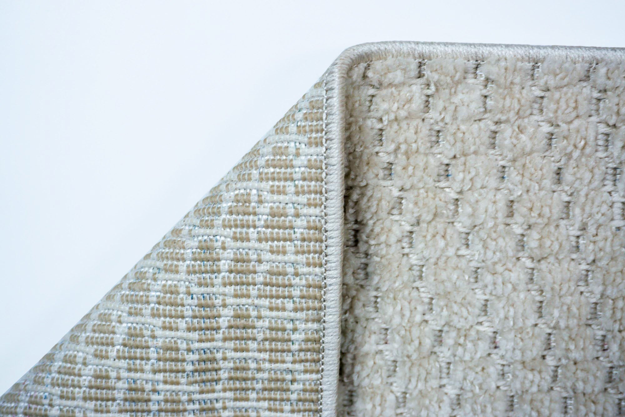 Zena 722 Bej Kaymaz Tabanlı Bohem Şönil Halı