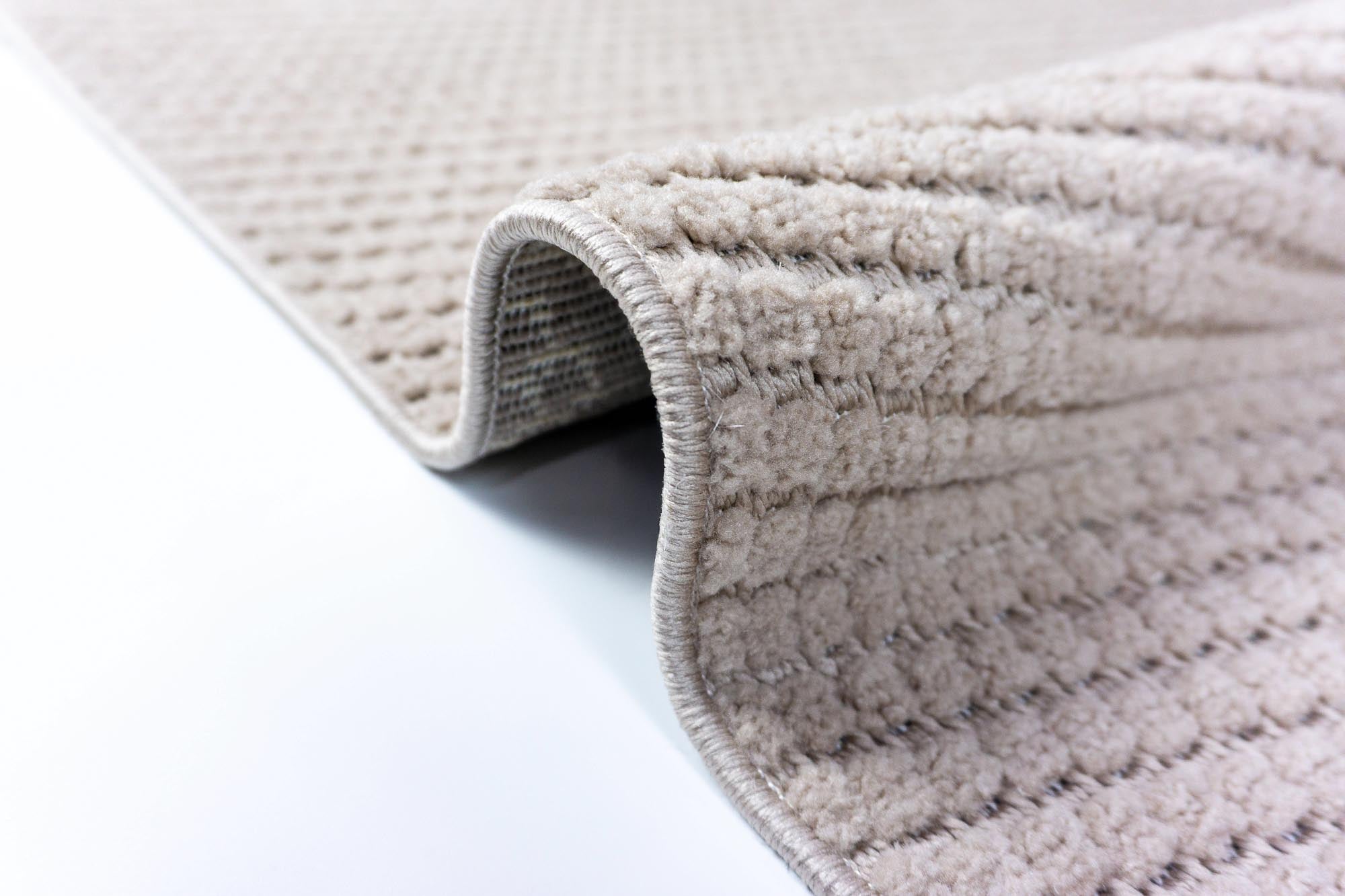 Zena 722 Vizon Kaymaz Tabanlı Bohem Şönil Halı