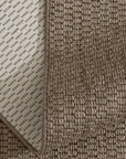Giza 727 Kahve Hasır Dokulu Modern Sisal Halı