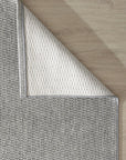 Giza 727 Gri Hasır Dokulu Modern Sisal Halı
