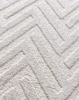 Aspen 155 Krem Yuvarlak Modern Yumuşak Mimimalist Halı